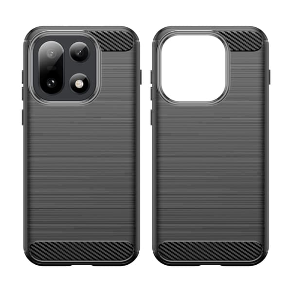 WANLONFENG Mobilskal till OnePlus 15 Hole med Härdat Glas Svart