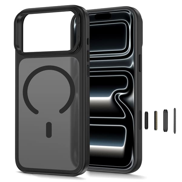 Tech-Protect Mobilskal För iPhone 18 Pro Max Magsafe Magstand - Matte Svart