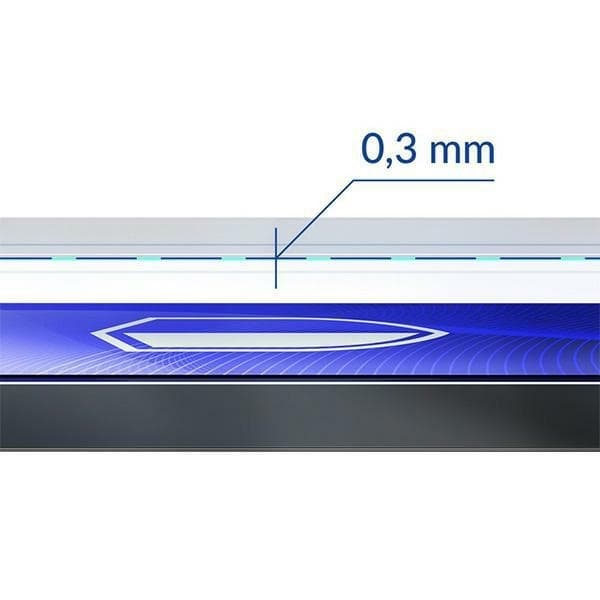 3MK iPhone 16 Pro Hybridglas Skärmskydd FlexibleGlass - Transparent