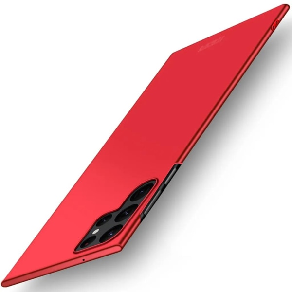 Mofi Galaxy S23 Ultra Mobile Cover Ohut - punainen