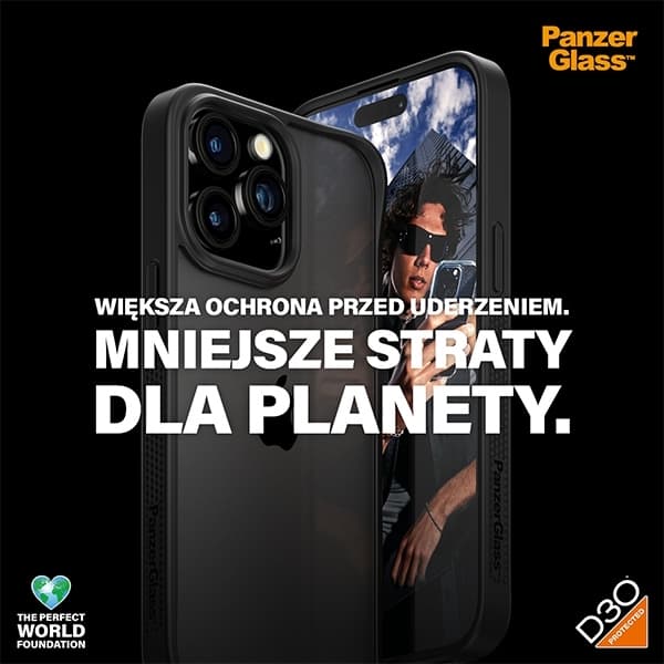 PanzerGlass Mobilskal till iPhone 15 Pro Max D3O 2xMilitary