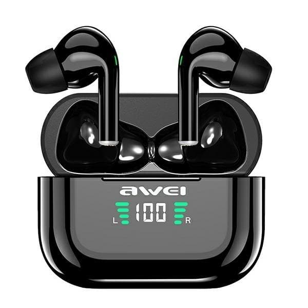 Awei TWS Bluetooth In-Ear Hörlurar T29P - Svart Black