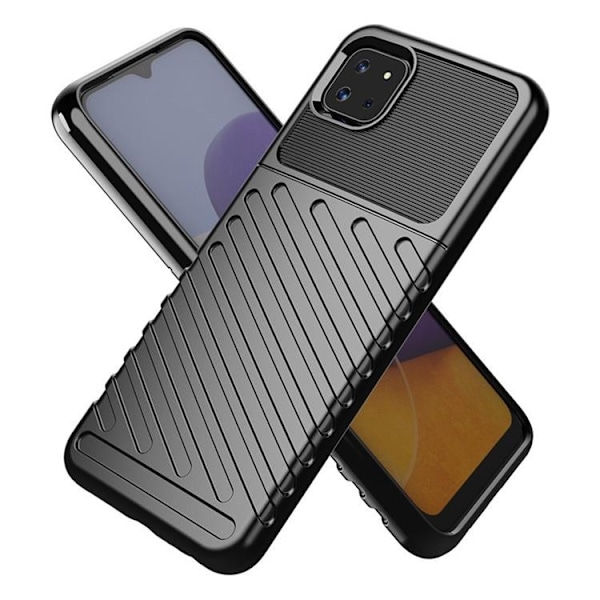 Thunder Flexible Skal Galaxy A22 - Sininen Blue
