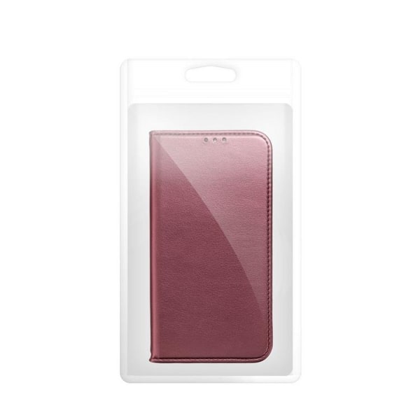 iPhone 15 Pro Max Plånboksfodral Smart Magento - Burgundy