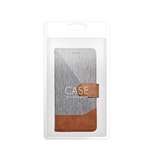 Galaxy S25 Plus Plånboksfodral Jeans - Grå Grå