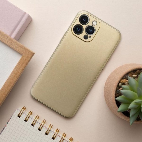 Mobilskal till iPhone 16e Metallic - Guld Guld