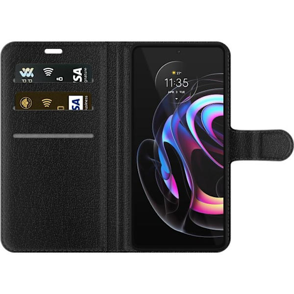 Plånboksfodral till Motorola Edge 20 Pro med Disco