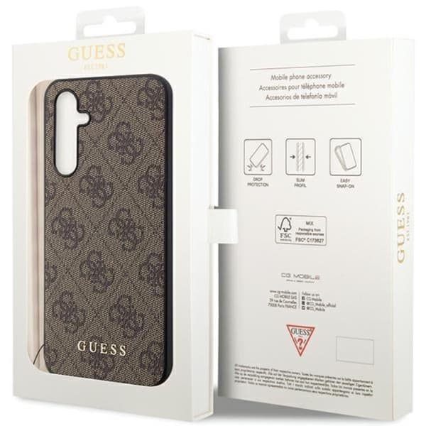 Guess Mobilskal till Galaxy S23 FE Charms Collection - Brun Brun