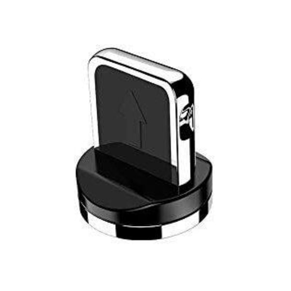 Pistoke adapteri magneettinen USB-kaapeli salama hopea Silver