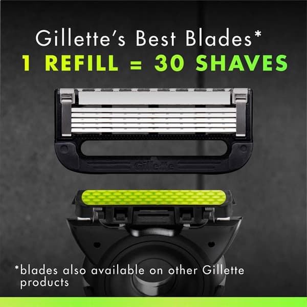 Gillette Rakblad Labs 9st Svart