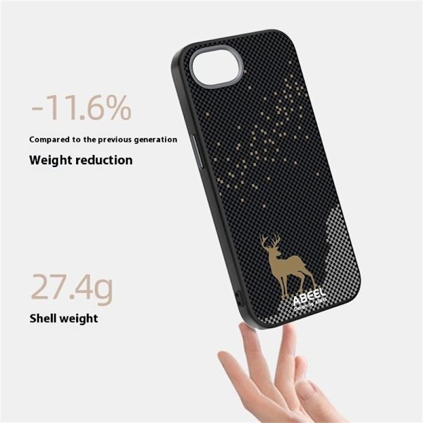 ABEEL Mobilskal till iPhone 16e MagSafe Ultra Slim TPU - Deer
