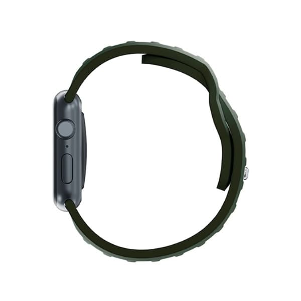 3mk Apple Watch (38/40/41mm) Armband Silikon - Mörkgrön Grön