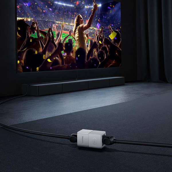 Baseus AirJoy Ethernet RJ45 -liitin 10 kpl - Valkoinen Vit