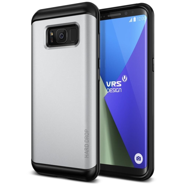 Verus Hard Drop Skal till Samsung Galaxy S8 - Silver Silver