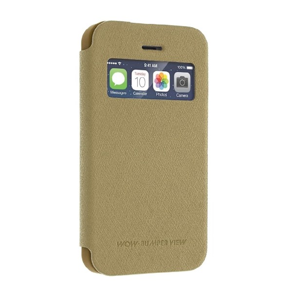 Mercury Bumper View Fodral till Apple iPhone 4S / 4 (Guld)