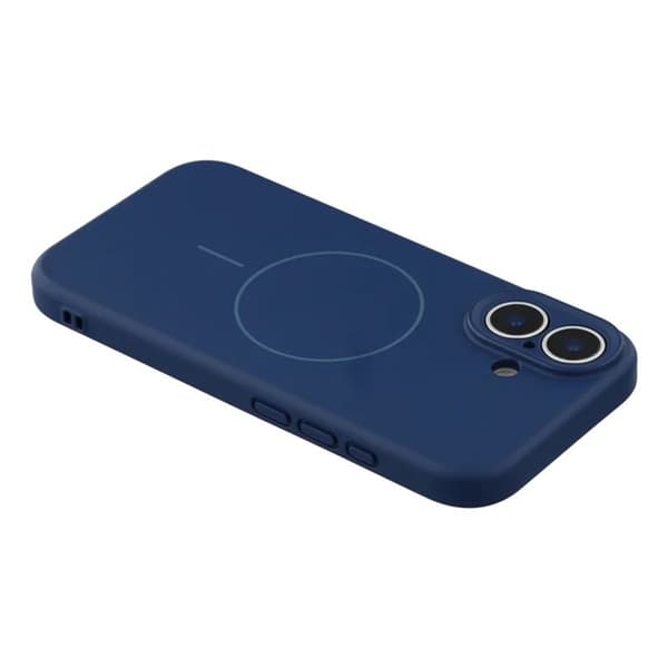 WANLONFENG Mobilskal till iPhone 17 MagSafe Med 2Pcs Härdat Glas XQ1 Blå