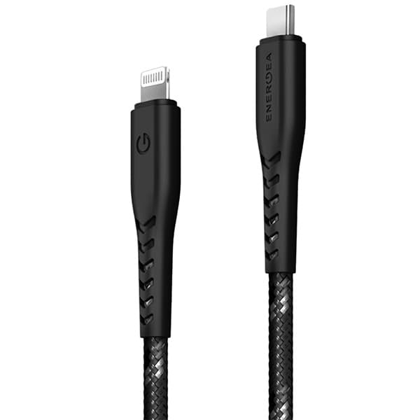 Energea USB-C till Lightning Kabel 1.5m MFI Nyloflex C94 - Svart Svart