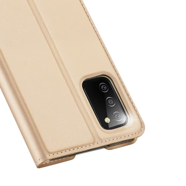 Dux Ducis Skin Series Fodral Til Samsung Galaxy A03s - Guld Gul