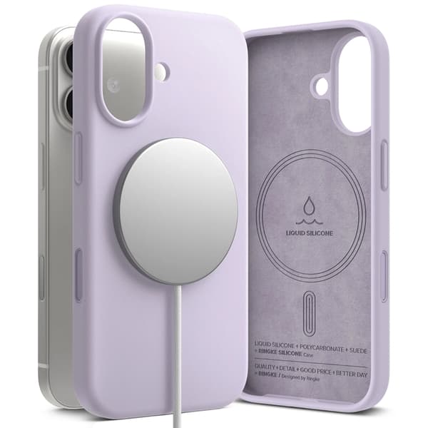 Tech-Protect Mobilskal till iPhone 17 Magsafe Magnetic Silikon - Ljuslila Lila