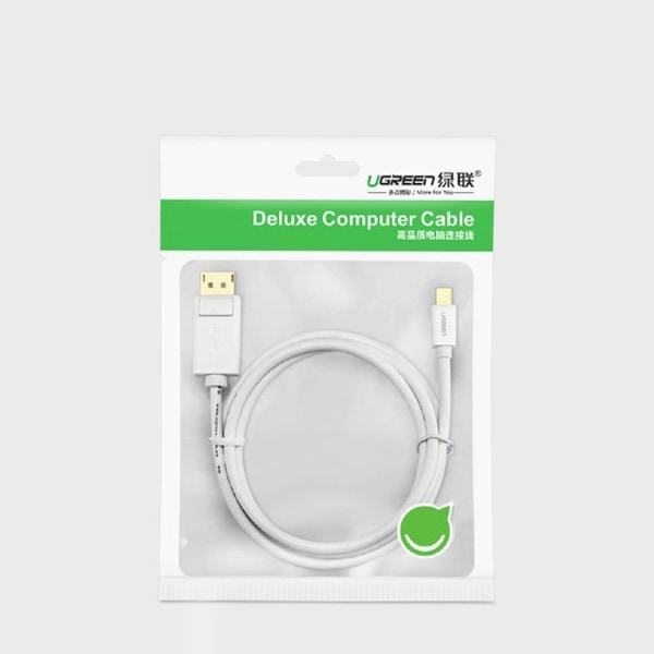 Ugreen DisplayPort Mini DisplayPort -kaapeli 1,5 m - musta