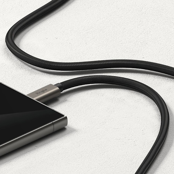 Ringke USB-C till USB-C kabel 1m - Svart Svart