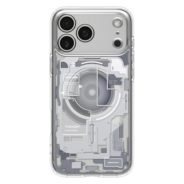 Spigen Mobilskal till iPhone 17 Pro Max Magsafe Ultra Hybrid - Vit Vit
