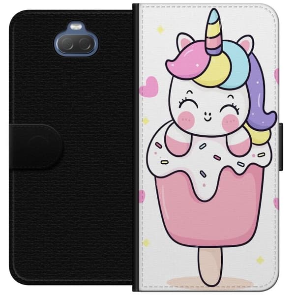 Pung Taske til Sony Xperia 10 med Happy Unicorn