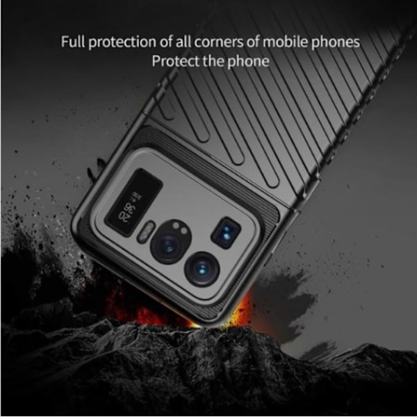 Xiaomi Mi 11 Ultra Skal Thunder Twill - Blå