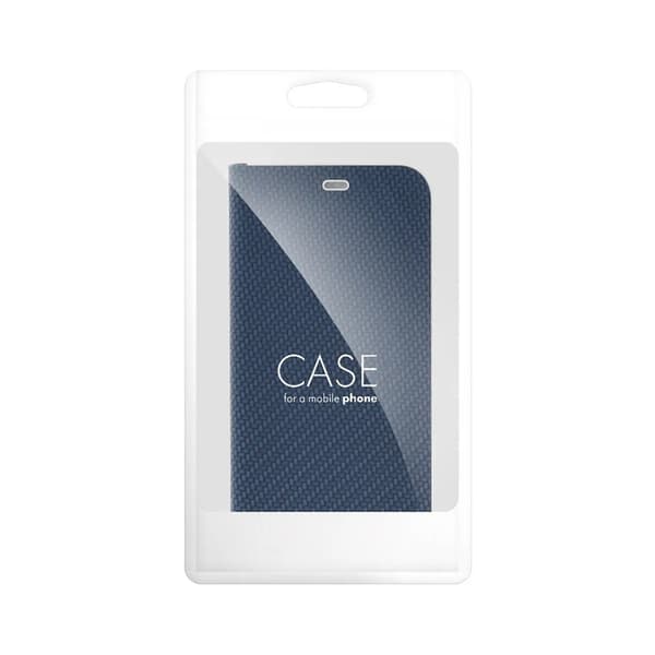 Xiaomi Redmi Note 14 4G Plånboksfodral Luna Carbon - Blå Blå
