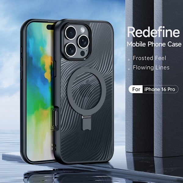 DUX DUCIS Aimo Series Mobilskal till iPhone 16 Pro Max - Svart