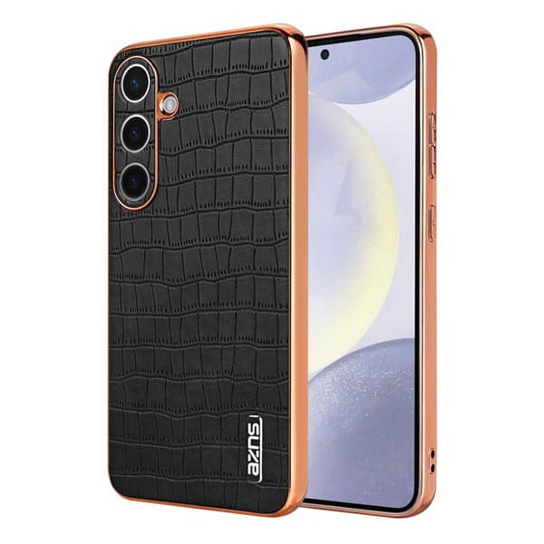 AZNS Mobilskal för Samsung Galaxy S26 PU + TPU - Svart