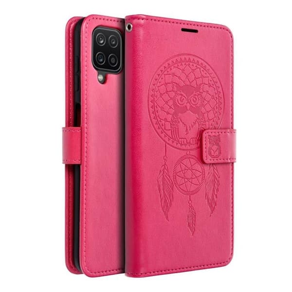 Galaxy A12/M12 Plånboksfodral Mezzo - Magenta Magenta