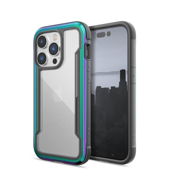 Raptic iPhone 14 Pro Kuori Magsafe X-Doria Shield Armored - Opal Svart