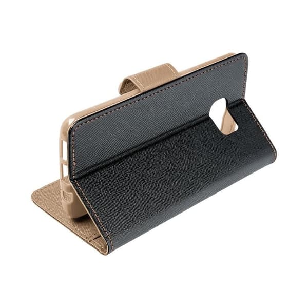 Galaxy S25 Ultra Plånboksfodral Fancy - Svart Black