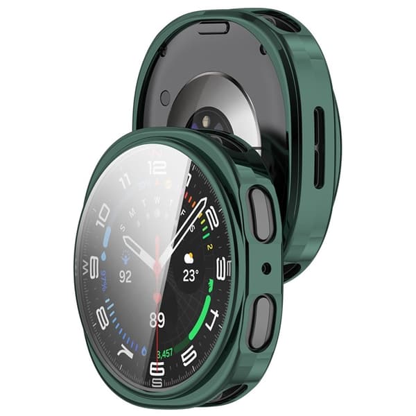 Galaxy Watch 8 (40mm) Skal TPU - Electroplating Grön Grön