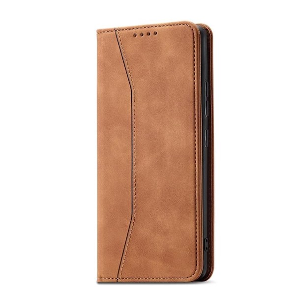 Galaxy S22 Plus Plånboksfodral Magnet Fancy - Brun