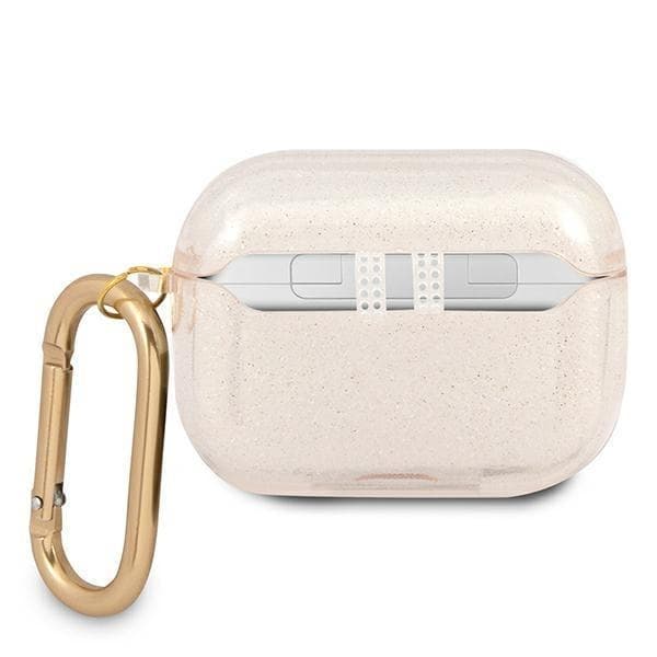 Guess Glitter Collection Taske til AirPods Pro - Guld Yellow