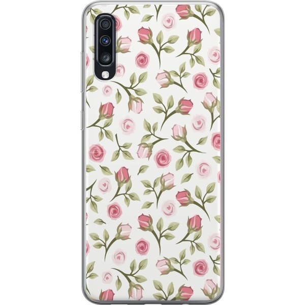 Mobilskal till Samsung Galaxy A70 med Blommigt