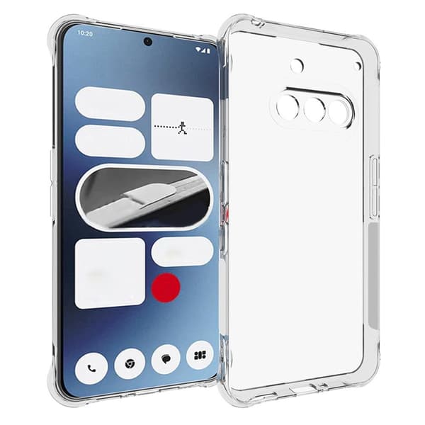 Mobilskal till Nothing Phone (3a) Non Slip - Transparent Transparent
