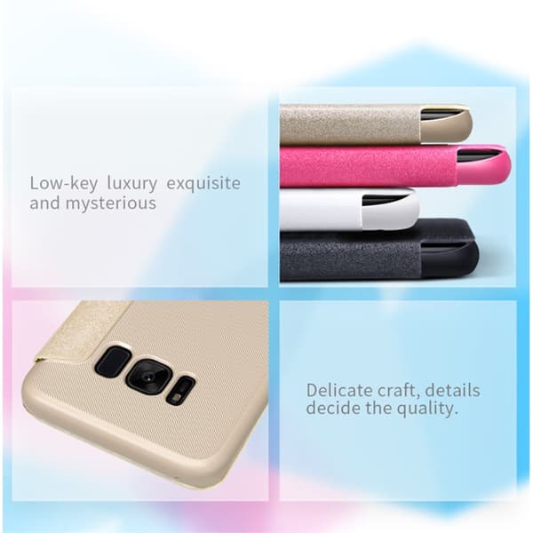 Nillkin Sparkle Mobilcover til Samsung Galaxy S8 Plus - Sort Black