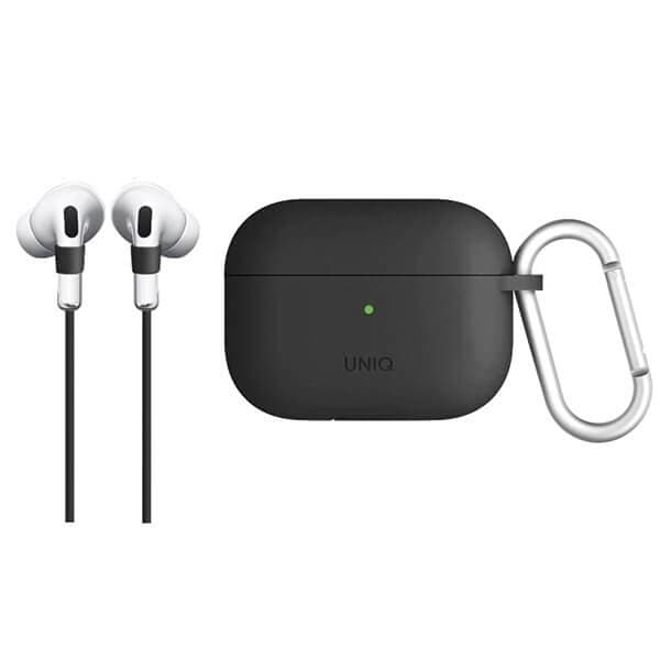 UNIQ Vencer Silikon Airpods Pro skal träkol Grå grå