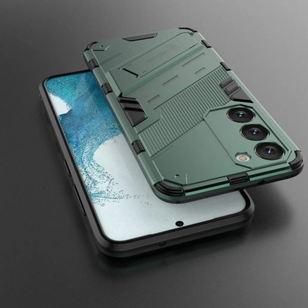 Galaxy S23 Plus Mobilskal Kickstand - Grön