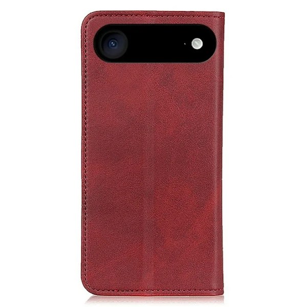 iPhone Air Plånboksfodral Äkta läder - Röd Röd