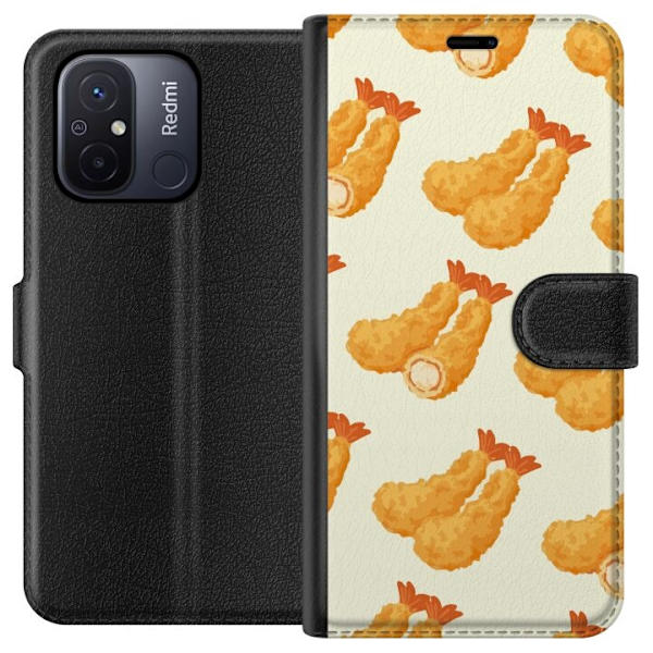 Plånboksfodral till Xiaomi Redmi 12C med Räkor