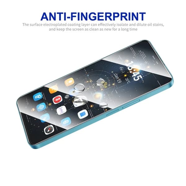 [2-Pack] BOOM Galaxy A36/Galaxy A56 Härdat Glas Skärmskydd Grå