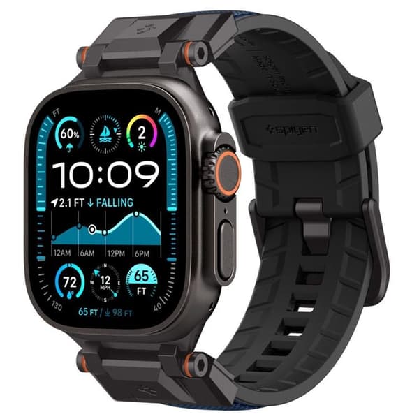 Spigen Apple Watch 7/8/9/10/SE/Ultra 1/2 (44/45/46/49mm) Band Blå