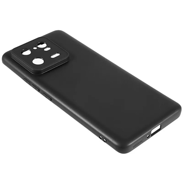 Xiaomi 13 Pro Mobilskal Fleksibel TPU - Mat Sort Svart