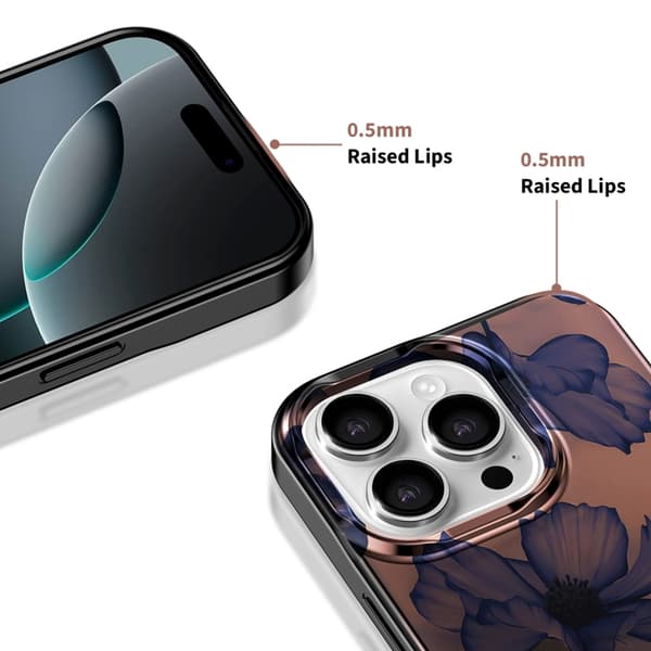 Tech-Protect Mobilskal till iPhone 16 Pro Max Magsafe Lamano - Velvet Night Lila