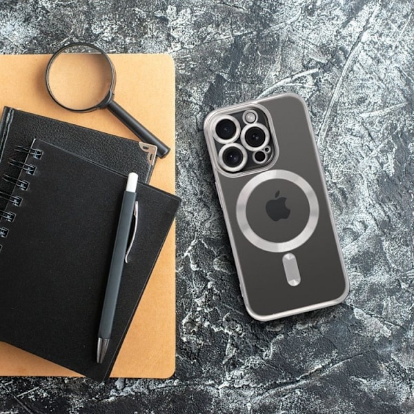 iPhone 15 Pro Mobilskal Magsafe Electro - Titanium