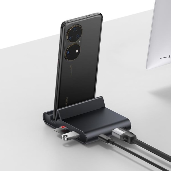 Baseus Docking Station Pro HUB Type-C - musta